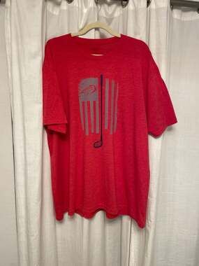 American pelican red golf men’s 2XL T-Shirt